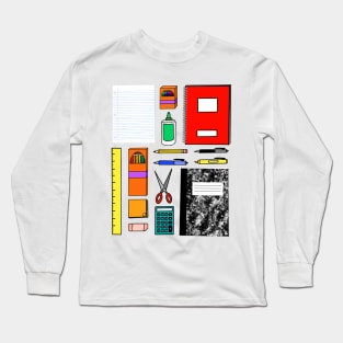 School Supply Soirée Long Sleeve T-Shirt